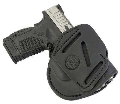3 WAY HOLSTER AX SIZE 4 STEALTH BLACK