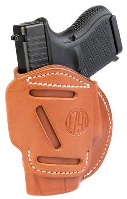 4 WAY HOLSTER CLASSIC BROWN RH SIZE 3