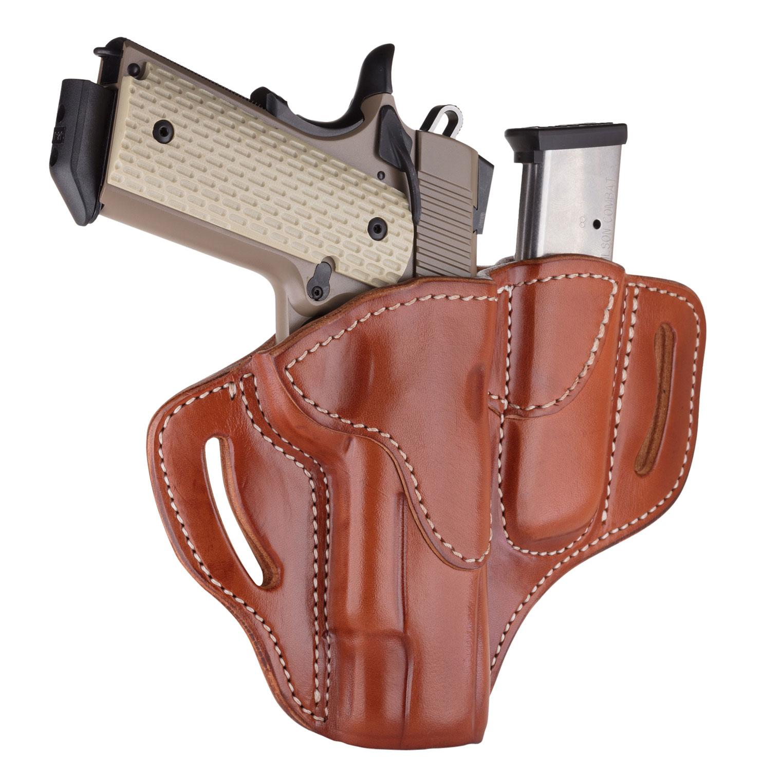 1791 Gunleather 106986 Open Top Colt 1911 Brown OWB Pistol Belt Holster for sale online 
