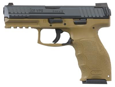 HK VP40 40SW 4.09 10RD FDE NS 3MAGS