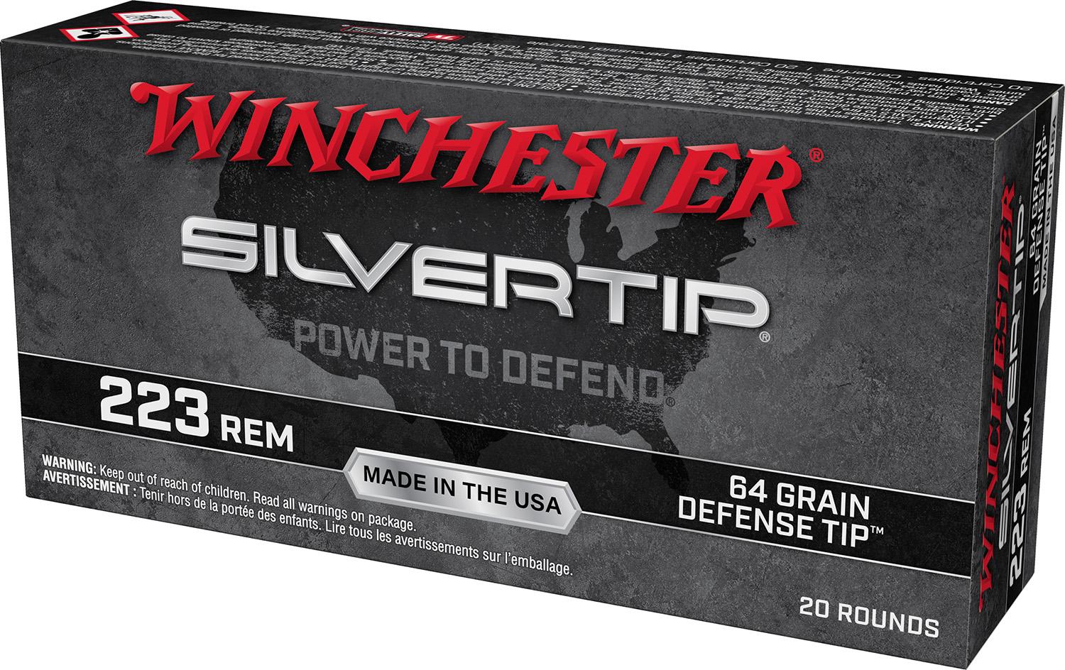  Winchester Silvertip 223rem Box Of 20