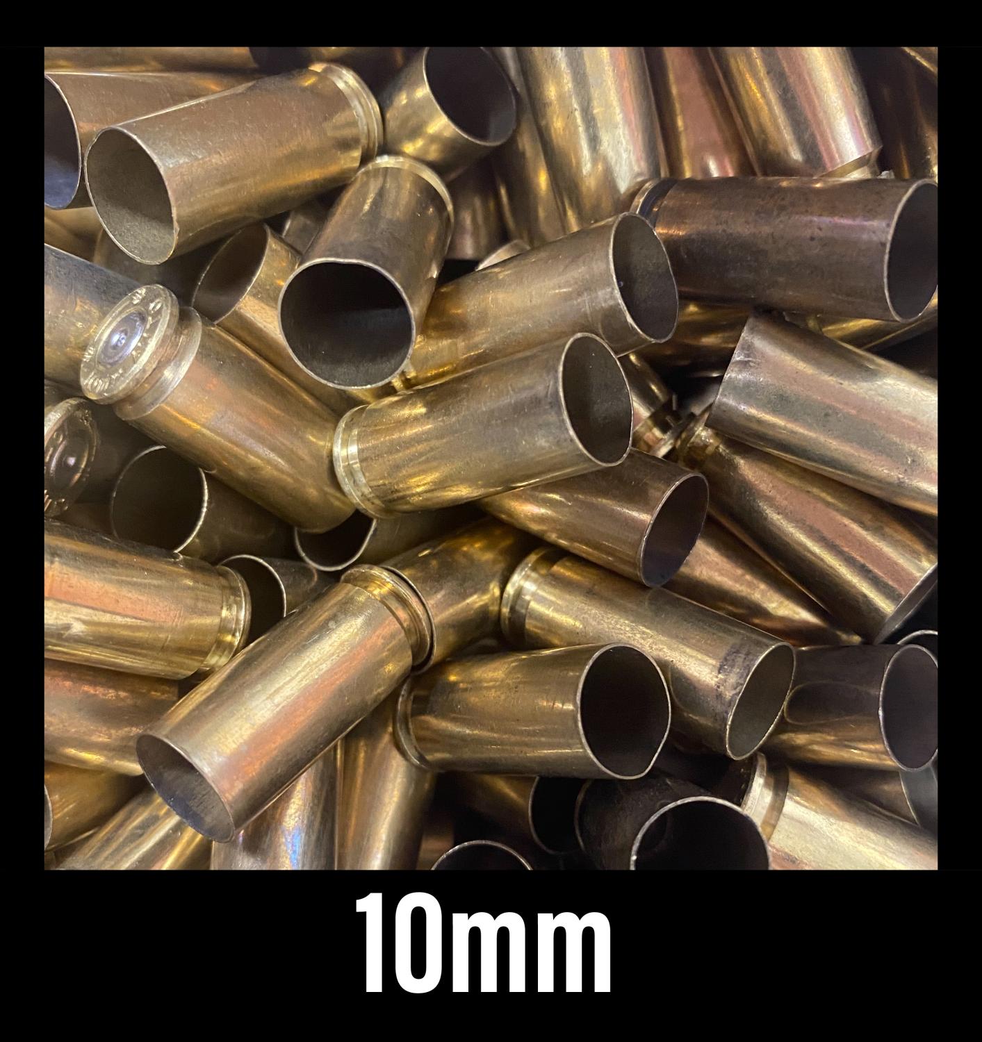  10mm Cleaned Brass 50ct