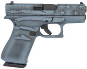  Glock 43x Custom Blue Titanium Flag Cerakote