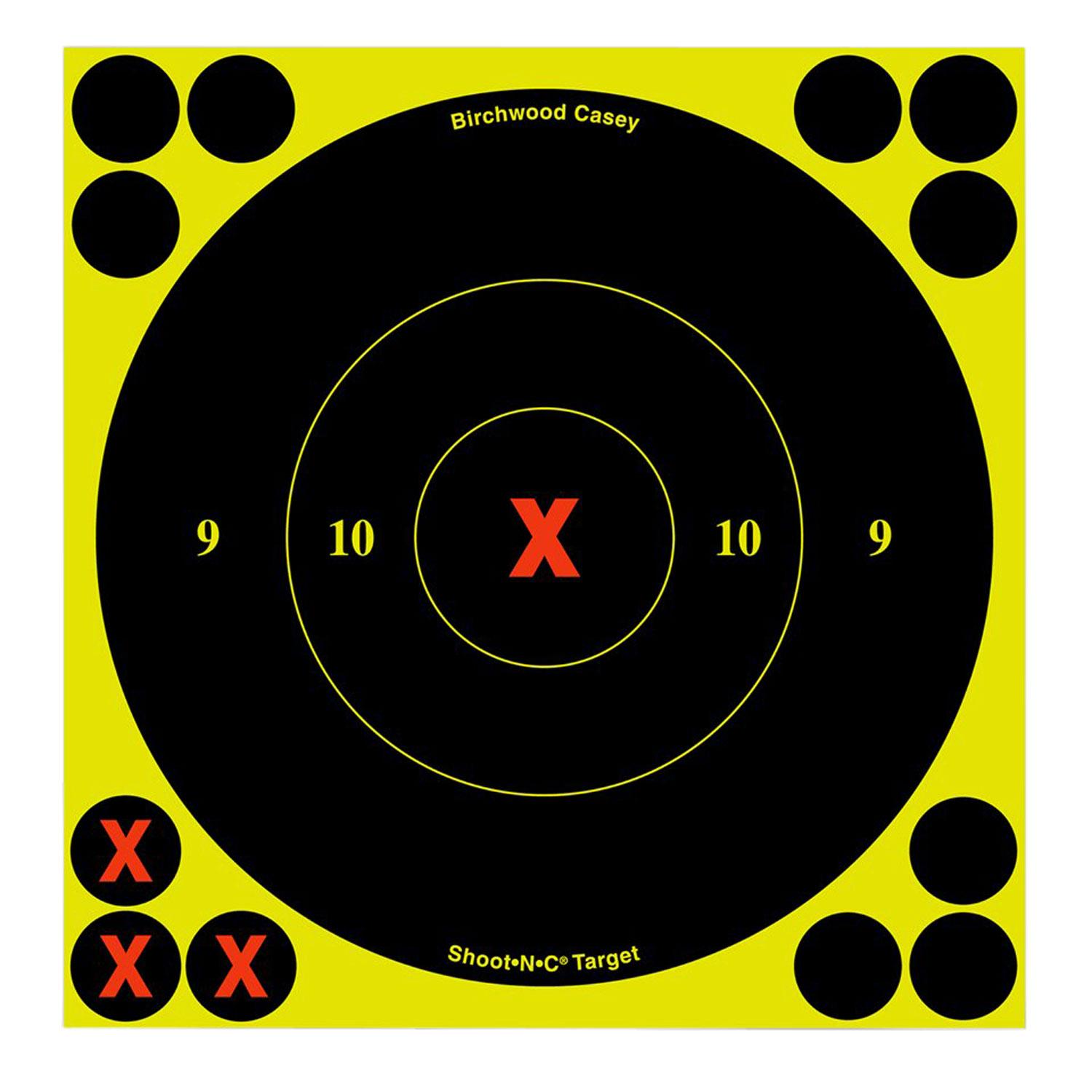 B/C Sht- N- C Rnd X- Bullseye Tgt 60- 6