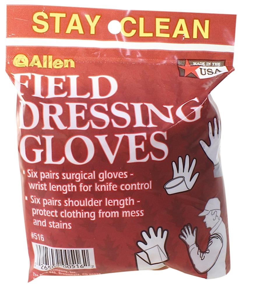 Allen 516 Latex Gloves 6pk