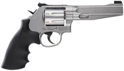 S&W 686 PRO 5 357 STS AS 7RD MOON