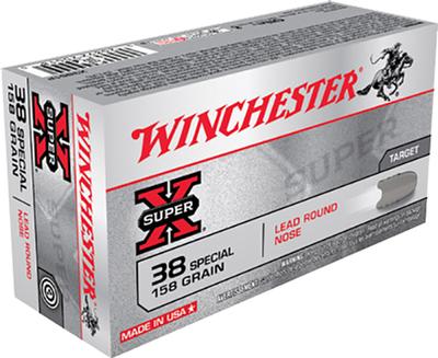 WINCHESTER X38S1P 38SP 158 LD 50/10