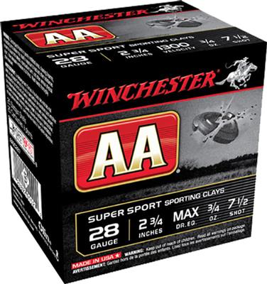 WINCHESTER AASC287 AA SPT CLY 3/4 25/10
