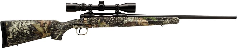 Camouflage Bolt Action 270 Rifle Solid Wood Steel & Plastic W/ Scope & Magazine 