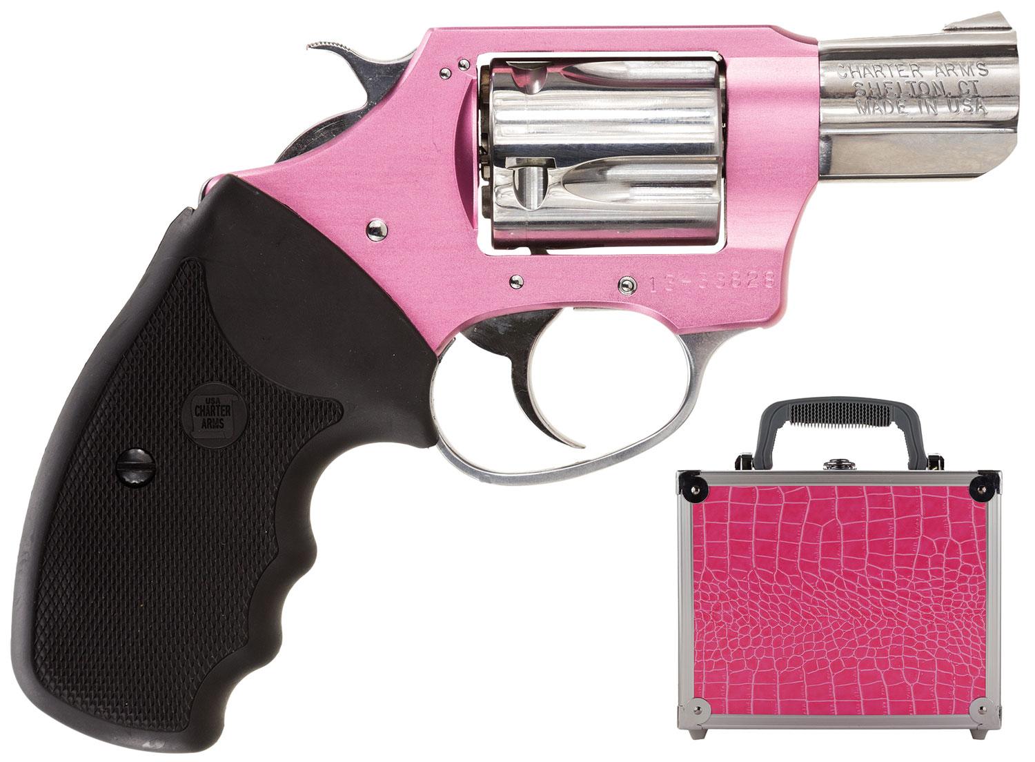  Charter Chic Lady 38spl 2 Pink/Case