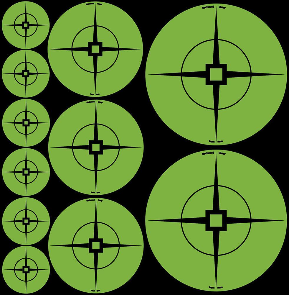  B/C Target Spots Green Assortment