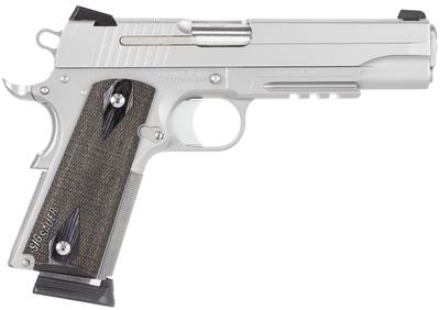 SIG 1911R 45ACP 5 8RD STS FNS BLKWD