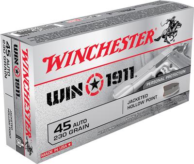 WINCHESTER X45P W1911 45A 230 JHP 50/10