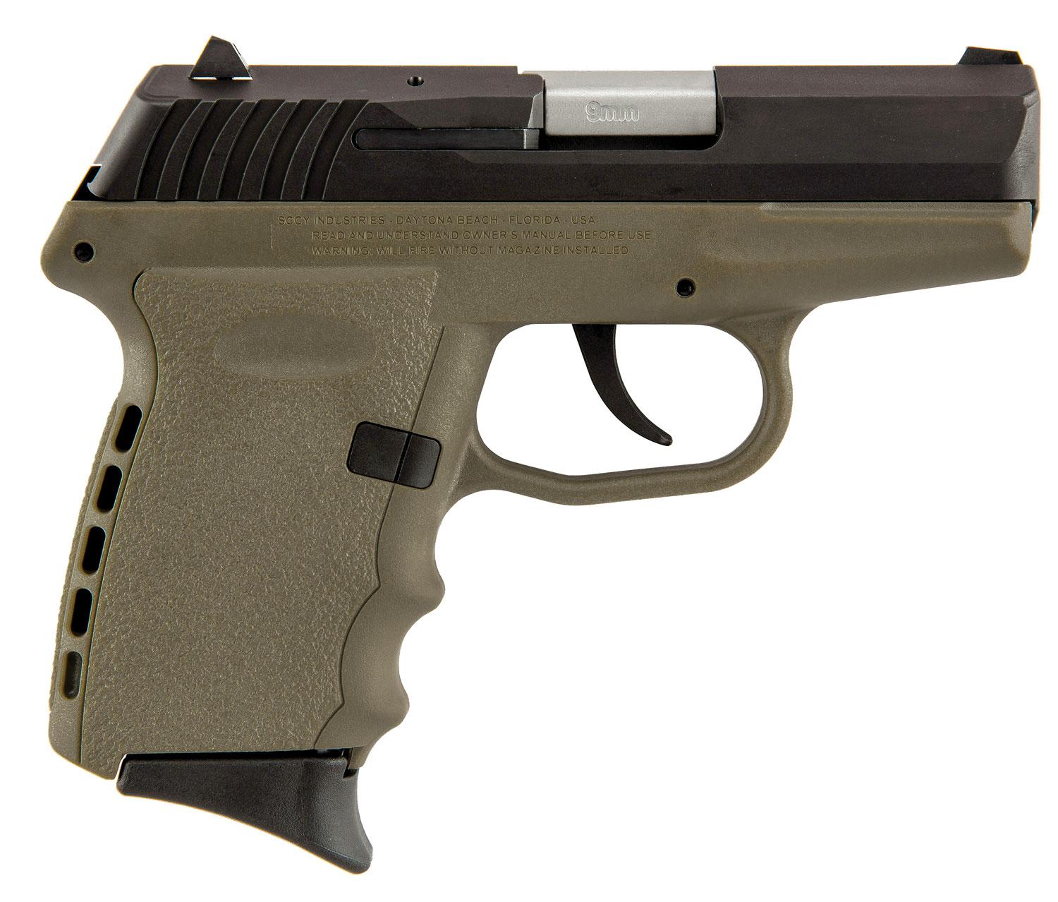  Sccy Cpx- 2 9mm 10rd 3.1 Blk/Fde