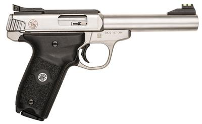 S&W VICTORY 22LR 10RD 5.5 STS AFOS