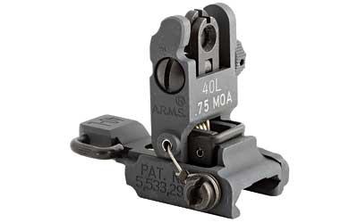  Arms Low Profile Flip Up Rear Sight