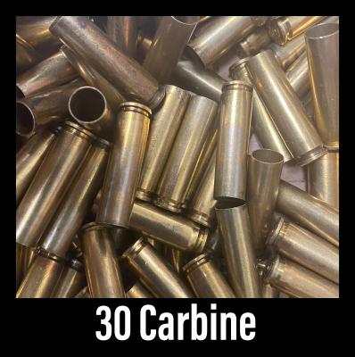 30 CARBINE CLEANED BRASS 100CT