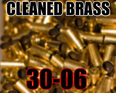 30-06 CLEANED BRASS 50ct