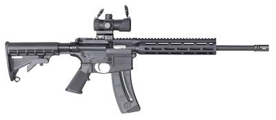 SMITH & WESSON M&P 15-22 W/ RED+GREEN DOT