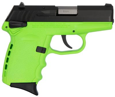 SCCY CPX1CBLG 9MM 3.1 CRB PLY 10 LIME
