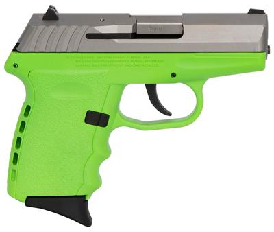 SCCY CPX2TTLG 9MM 3.1 SS  NMS 10 LIME