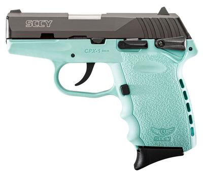 SCCY CPX1CBSB 9MM 3.1 CRB PLY 10 BLUE