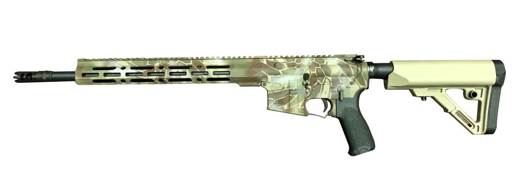  Custom 4- Color Cerakote Kryptek Rifle