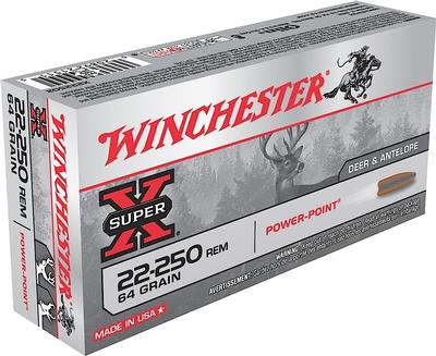 WINCHESTER X222502 22250 64PP 20/10