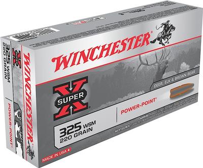 WINCHESTER X325WSM 325WSM 220PP 20/10